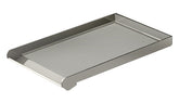 Artisan Drop In Griddle sitting on an Artisan grill, showcasing its design and versatility for cooking.